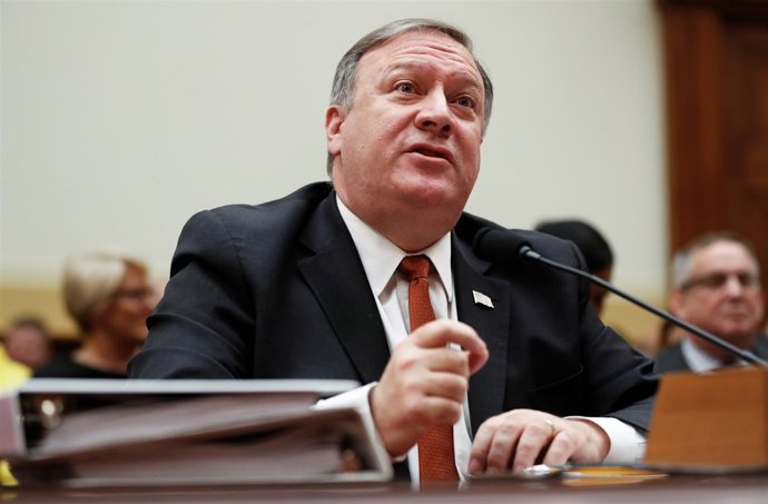 El secretario de Estado de Estados Unidos, Mike Pompeo