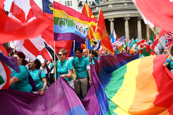Marcha del orgullo gay en Londres
