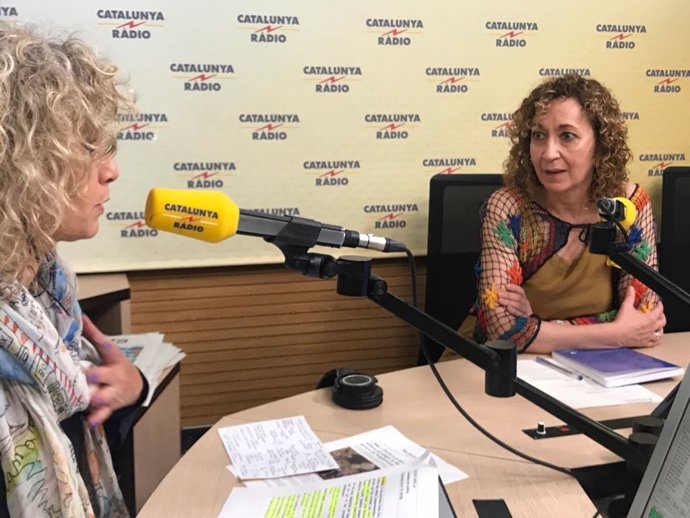 Ester Capella en Catalunya Ràdio