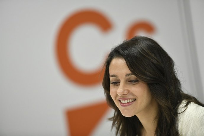  Inés Arrimadas durant la reunió del Comitè Permanent del partit