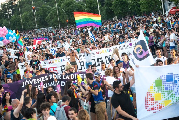 Manifestación del Orgullo en Madrid