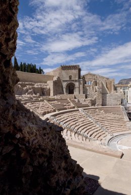 Imagen del Teatro Romano de Cartagena, que se podrá visitar durante este mes