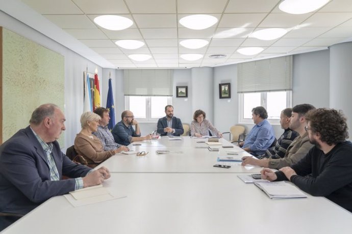 Reunión de la Diputación de A Coruña para la devolución del Pazo de Meirás.