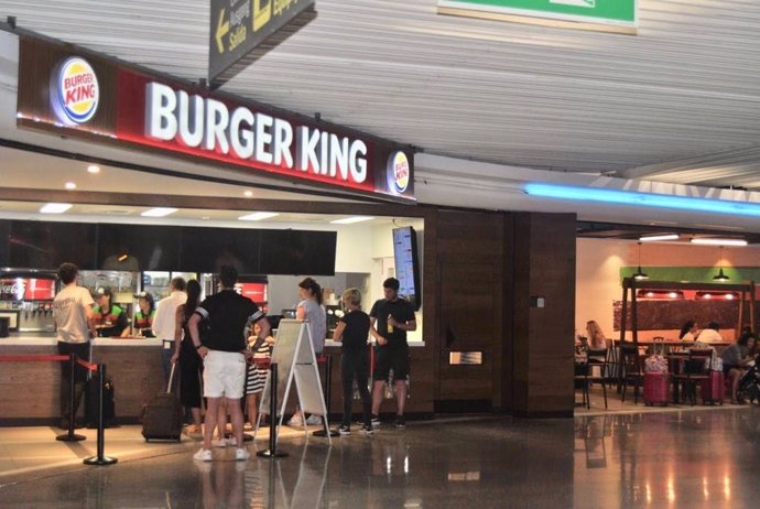 Burger King del módulo D del aeropuerto de Palma