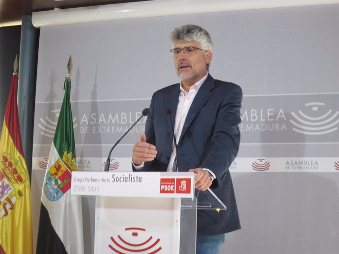 El portavoz del PSOE en la Asamblea, Valentín García                            