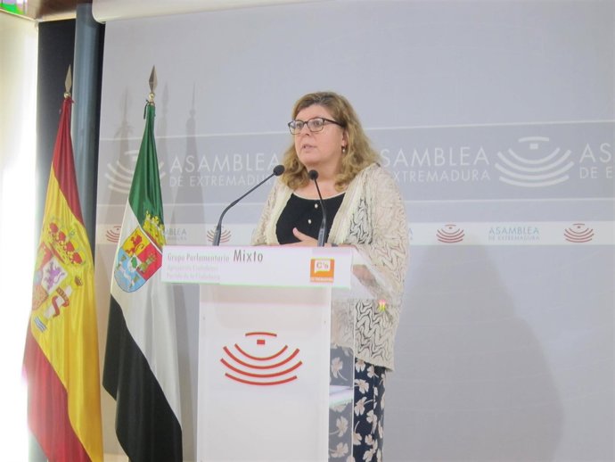 La portavoz de Cs en la Asamblea, María Victoria Domínguez