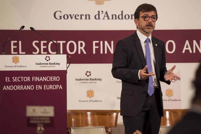El ministro de Finanzas de Andorra Jordi Cinca