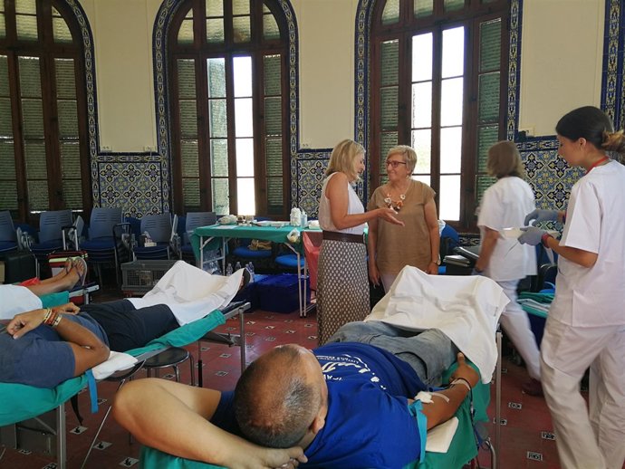 Ana Barceló presenta la campaña de verano de donación de sangre