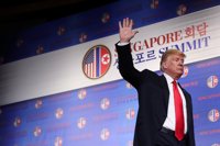 Trump: "Si no fuera por mí, ahora estaríamos en una guerra con Corea del Norte"