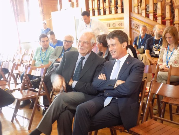 Josep Borrell y Manuel Valls