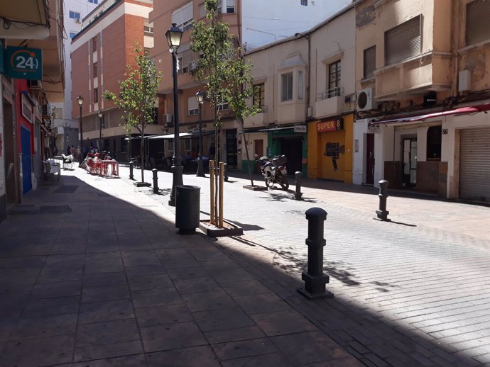 Entrada al casco histórico de Almería