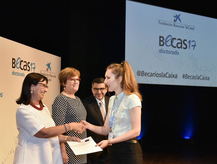 Entrega de beques de La Caixa