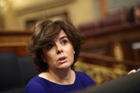 Sáenz de Santamaría "Soy la candidata del voto útil y puedo ayudar a ganar las elecciones municipales y autonómicas"