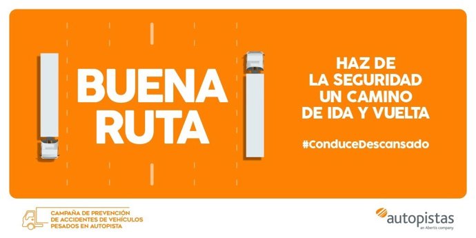 Campanya d'Autopistes de prevenció d'accidents de vehicles pesats