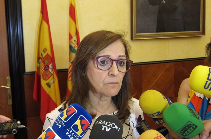 La delegada del Gobierno de España en Aragón, Carmen Sánchez