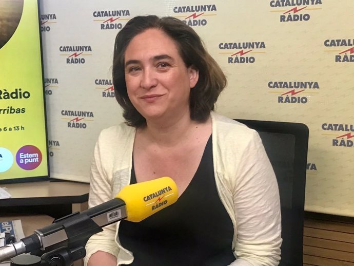Ada Colau en Catalunya Ràdio