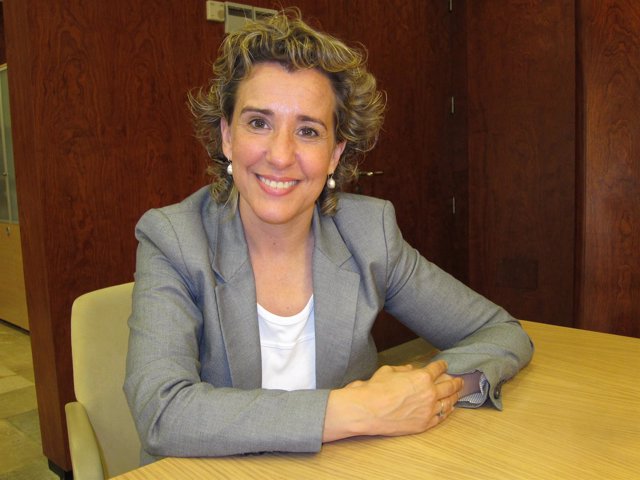 Aina Calvo cuando era alcaldesa de Palma