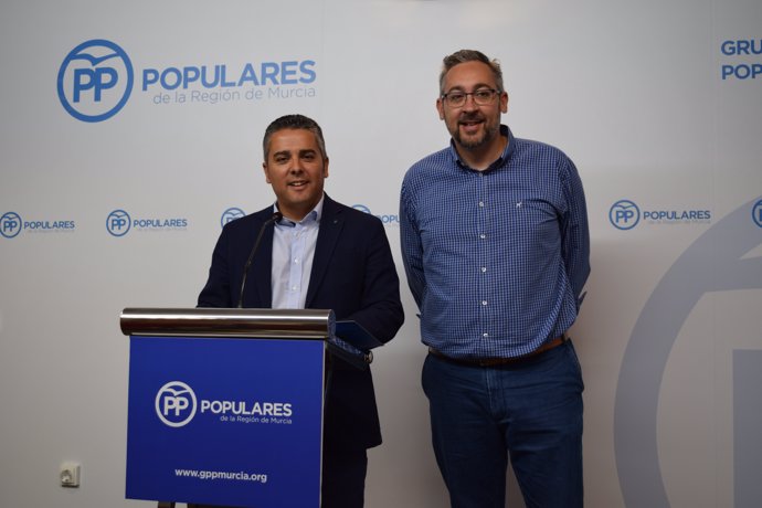 Cano y Martínez, en la rueda de prensa