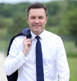 David Lappartient, presidente de la Unión Europea de Ciclismo