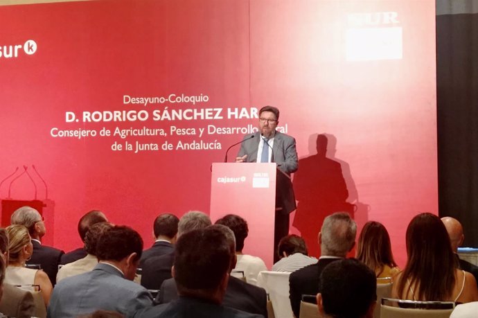 Rodrigo Sánchez Haro, consejero de Agricultura