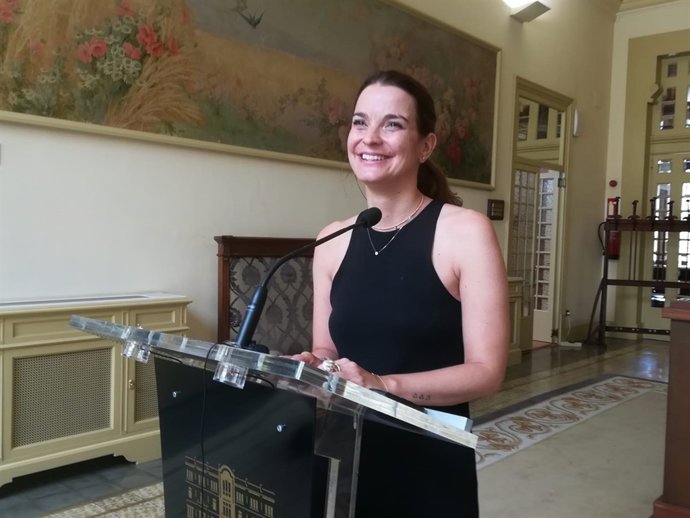 La portavoz del GPP, Margalida Prohens