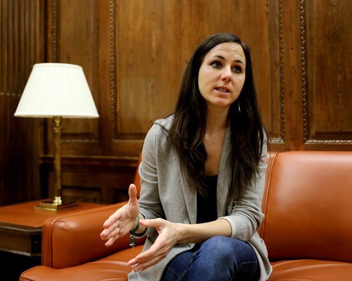 Entrevista de Europa Press a la portavoz de Unidos Podemos Ione Belarra