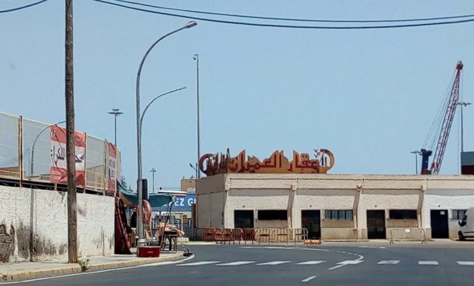 Puerto de Almería ambientado como una ciudad marroquí