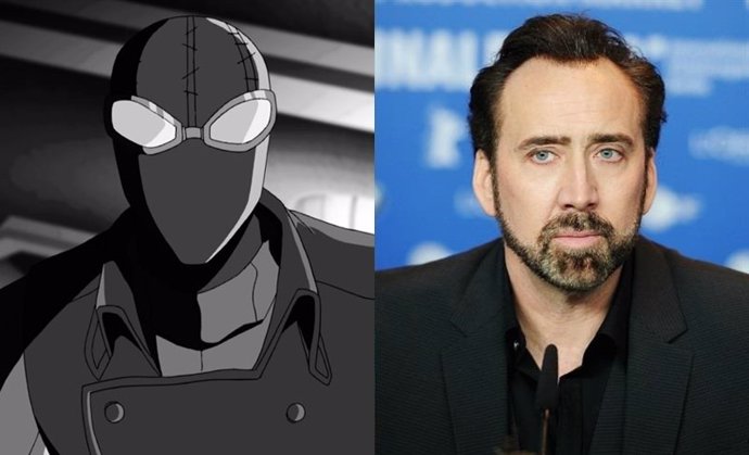 Nicolas Cage pondrá voz a Spider-Man Noir