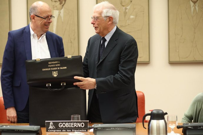 Josep Borrell explica en el Congreso las líneas generales de su departamento