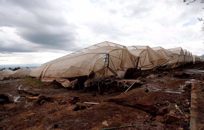 Daños por el derrumbe de una presa en el sur de Kenia