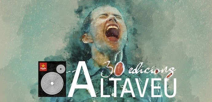 Cartell de la trentena edició del Festival Altaveu