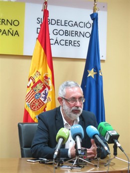 José Antonio García Muñoz, subdelegado del Gobierno en Cáceres              