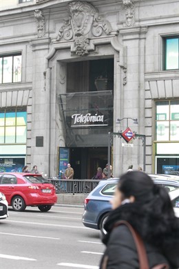 Sede de Telefónica en Madrid