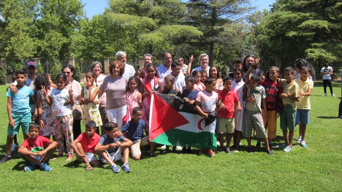 El Gobierno de Aragón da la bienvenida a los niños saharauis