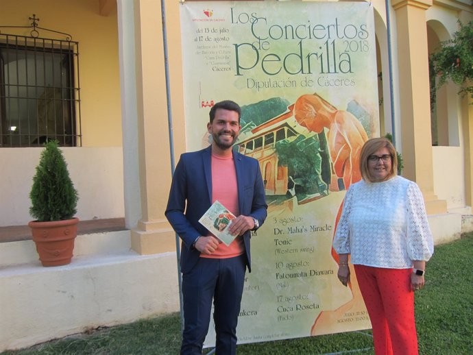 Presentación de los conciertos de Pedrilla en Cáceres                           