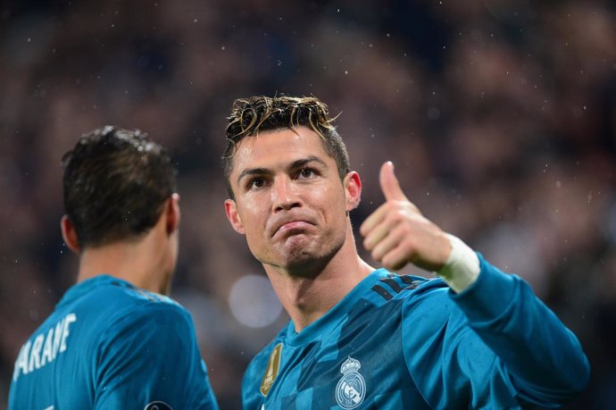 Cristiano Ronaldo celebra un gol ante la Juventus