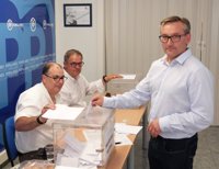 Joaquín Juste (PP) dice que "la experiencia" de las primarias "ha ido bien" en la provincia de Teruel