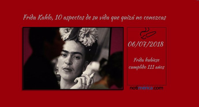 Frida Kahlo, 10 aspectos desconocidos de su vida