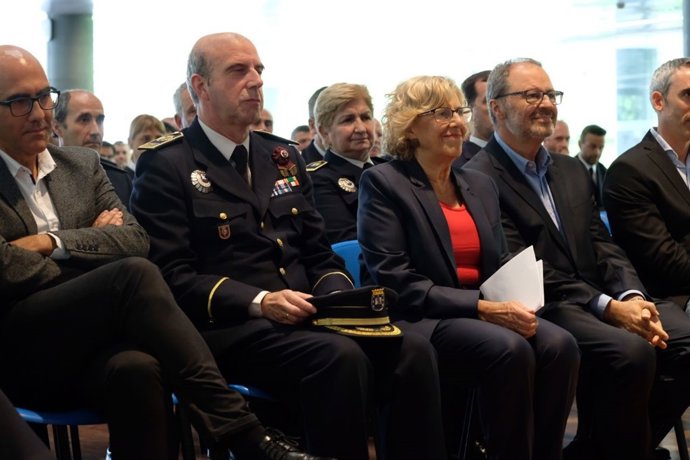 Manuela Carmena y Javier Barbero