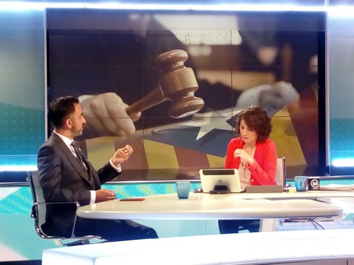 L'advocat de l'exconsellera Clara Ponsatí, Aamer Anwar, a Tv3