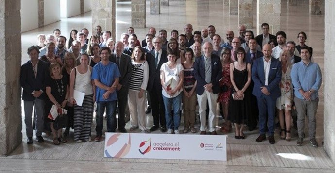 Participants de la sisena edició d''Accelera el creixement' de Pimec