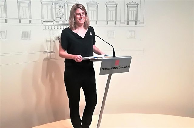 Elsa Artadi, consellera y portavoz de la Generalitat