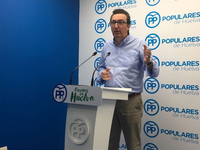 El presidente del PP de Huelva, Manuel Andrés González.