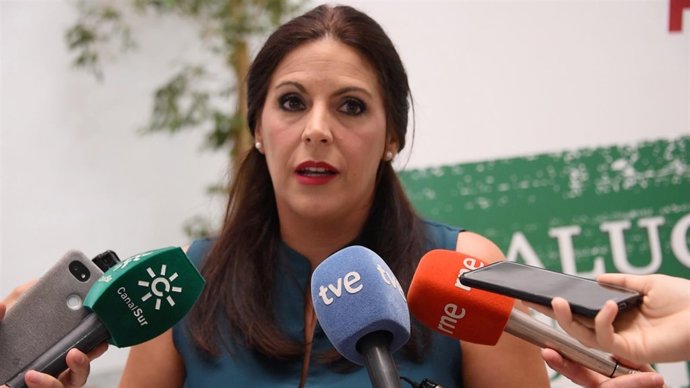 La secretaria de Formación y Nuevos Afiliados del PSOE-A, Ángeles Férriz