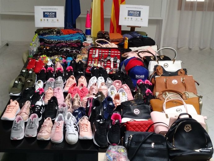 Control policial contra la venta ambulante