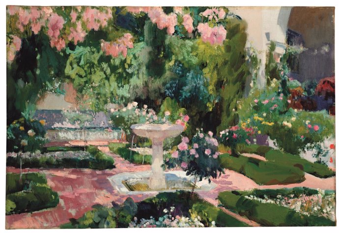 Jardín de la Casa Sorolla (el primer jardín)