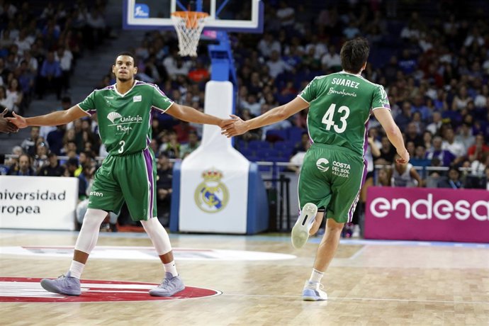 Ray McCallum y Carlos Suárez (Unicaja Málaga)