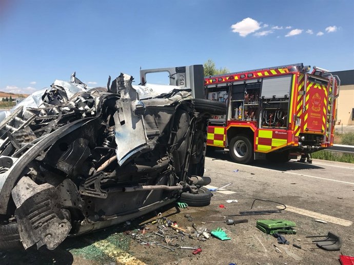 Imagen del accidente