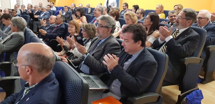 Rectores en la Asamblea de CRUE celebrada en la Universidad de Cádiz