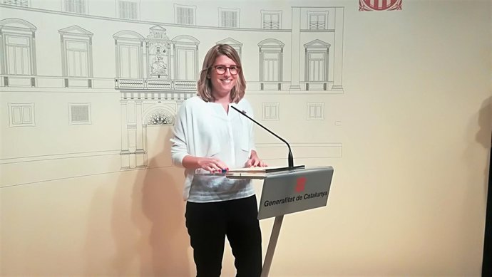 La portavoz del Govern, Elsa Artadi